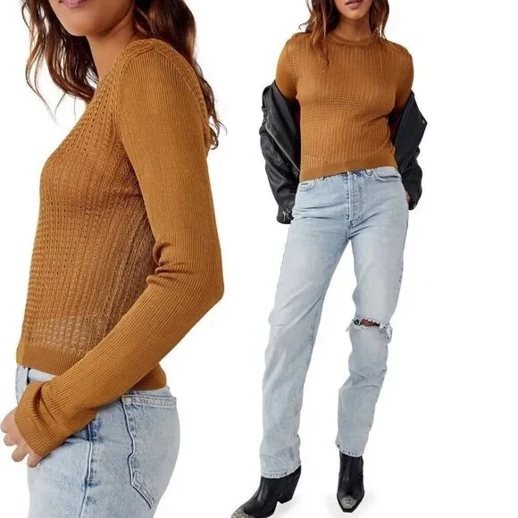 Free People Crewneck Sweater - Picture 1 of 5